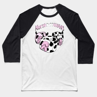 Marshmoollows Funny Cows Baseball T-Shirt
